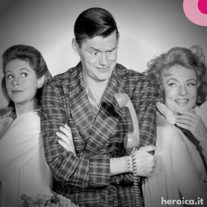 Samantha, Darrin ed Endora di Vita da Strega Bewitched.
