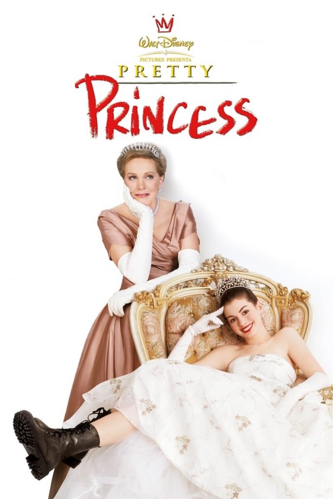 La locandina di "Pretty Princess" (2001), teen movie Disney che è diventato un cult.